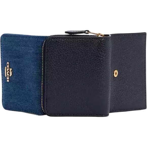 COACH Small Trifold Wallet - Picture 9 of 10